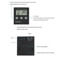 thumbnail image 4 of Mini Fridge Thermostat Electronic Digital Thermometer for Household Refrigerator High Low Temperature Alarm -50-70℃, 4 of 6