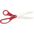 thumbnail image 2 of SCS Direct Giant Ribbon Cutting Scissor Set with Red Ribbon Included - 25" Extra Large Scissors - Heavy Duty Metal Construction for Grand Openings, 2 of 5