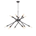 thumbnail image 5 of Regina Andrew 16-1425PN Cobra 12 Light 43" Wide Sputnik Chandelier - Nickel, 5 of 7
