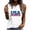#01 White, variant on Fourth of July Sleeveless Tops for Women Independence Day Patriotic Graphic Tees Summer Casual Round Neck Sleeveless Women's Tank Tops (#01 White,M)