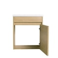 thumbnail image 4 of BNK 18" Small Bathroom Vanity with Sink, Modern Wall-Mounted Bathroom Vanity, Small Sink and Vanity, for Small Bathroom, 4 of 14