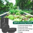 thumbnail image 4 of 30Pack Cloning Collars Inserts Premium Grade Foam, DIY Foam Cloner Inserts for Net Pots, Aeroponics, 4 of 7