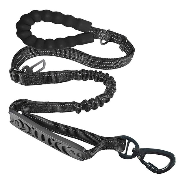 asddcavvf Pet Products Large Dog Leash Short Long High Strength Elastic Explosion Proof Impact Dog L