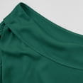 thumbnail image 6 of Women's Sleeveless Off-the-Shoulder Blouse with Asymmetrical Hem in Solid Color, 6 of 9