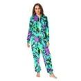 thumbnail image 4 of joogoo Green Tie Dye Unisex Adults Onesies Pajamas Jumpsuits L, 4 of 7