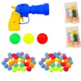 thumbnail image 1 of Cat Toy Balls With 80Pcs Pompom Ball 1 Launcher Interactive Cat Balls Active Cat Exercise Toys For Indoor Cats, 1 of 9