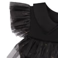 thumbnail image 4 of Disfraz de cosplay Disfraz de niña transpirable Negro para fiesta de cumpleaños 130cm 6-7T Sywqhk libre de BPA, 4 of 7