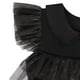 thumbnail image 4 of Disfraz de cosplay Disfraz de niña transpirable Negro para fiesta de cumpleaños 140cm 7-8T Ehuebsd libre de BPA, 4 of 7