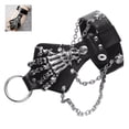 thumbnail image 1 of Punk Rock Gótico Guante Esqueleto Mano Guante Cadena Enlace Pulsera Brazalete, 1 of 8