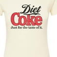 thumbnail image 3 of Diet Coke - Retro Logo - Juniors Fitted Graphic T-Shirt, 3 of 5