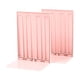 thumbnail image 4 of 2 sujetalibros antideslizantes para libros, organizador decorativo en forma de L, elegante rosa, 4 of 9