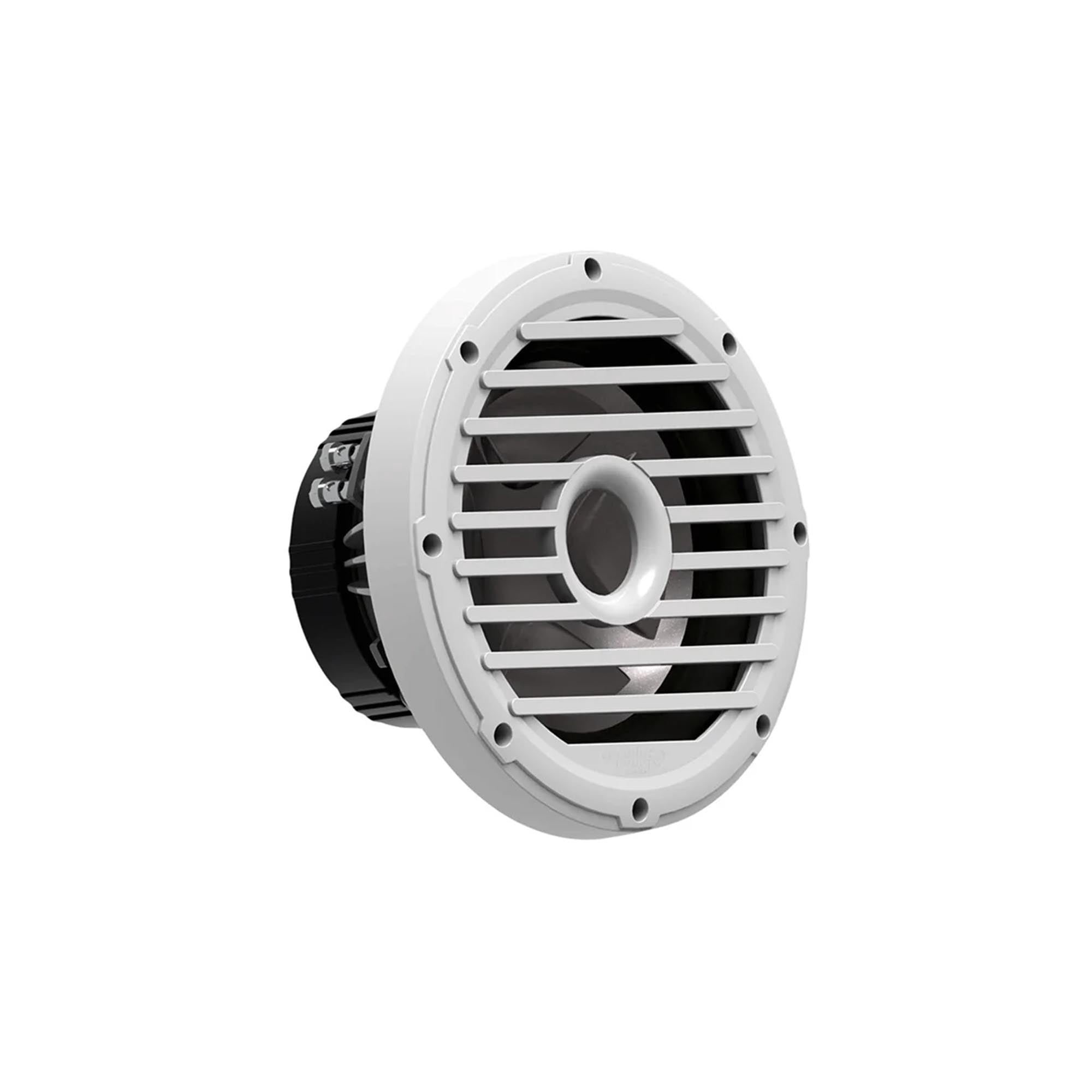 Cerwin Vega Marine Bass Upgrade Stroker Mono Amplifier with (2) 10" 4-Ohm White Subwoofers and Install Kit