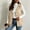 Beige, variant on Daiosportswear Women's Vest Button Down Plus Size Hoodie Sleeveless Solid Color Casual Loose Sweatshirts Jacket with Pockets White