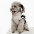 thumbnail image 5 of Warm Dog Winter Coat, Waterproof Windproof Dog Cold Weather Jacket, Adjustable Pet Vest with Harness, Thick Fleece Lining Cozy Dog Apparel for Small Medium Dogs & Cats, 5 of 9