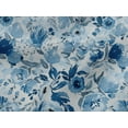 thumbnail image 5 of oneOone Viscose Jersey Teal Blue Fabric Floral Quilting Supplies Print Sewing Fabric By The Yard 60 Inch Wide-K4, 5 of 7