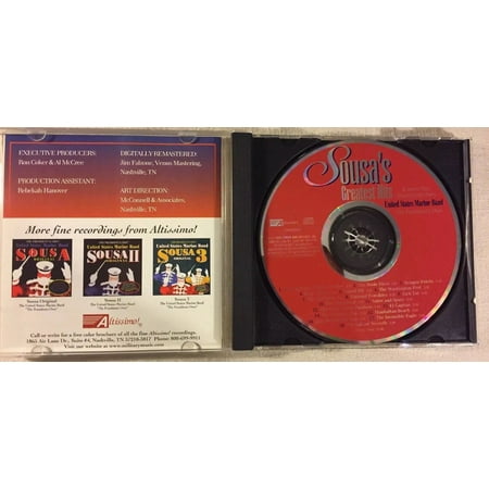 United States Marine Band - Sousa's Greatest Hits - Classical - CD