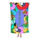 thumbnail image 3 of Tuca y Bertie Toalla de playa de secado rápido con diseño temático, regalo para mujeres y niñas, ideal para cumpleaños, fans, amantes de la música, uso en la playa o al aire libre, 78 × 180 cm, 3 of 6