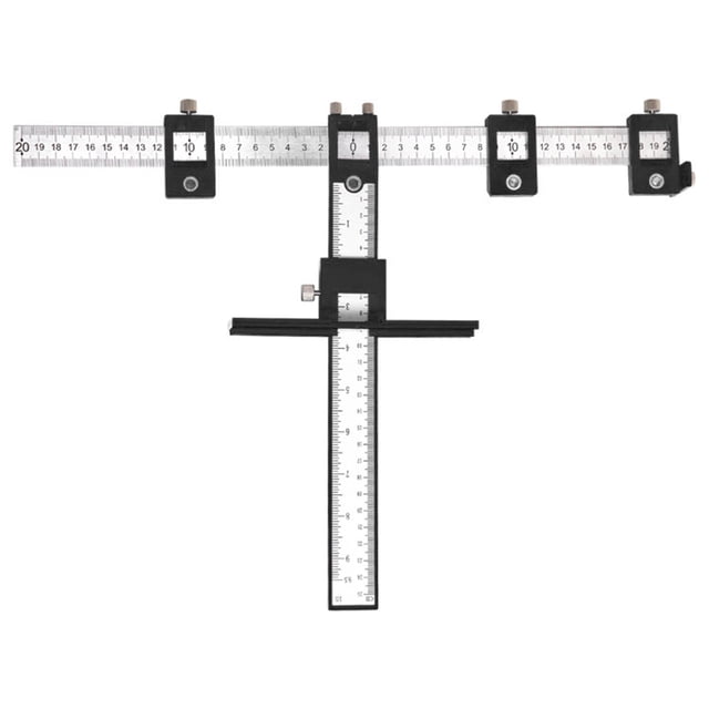 Taladro para madera Taladro ajustable Localizador de perforación Taladro para carpintería Perforació Tomshoo Negro
