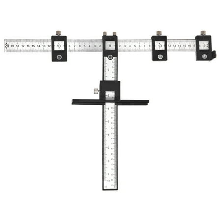 

Adjustable Drill Punch Locator Woodworking Drilling Dowelling For Handles Knobs on Doors Drawer