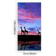 thumbnail image 4 of Xihbxyly Microfiber Beach Towel Super Lightweight Colorful Bath Towel Sandproof Beach Blanket Multi-Purpose Towel for Travel Swimming Pool 30x60 Inch Made In The Usa Products Only, 4 of 4