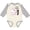 Natural and Heather, variant on Inktastic Somebunny is One First Birthday Bunny Boys or Girls Long Sleeve Baby Bodysuit