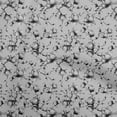 thumbnail image 1 of oneOone Cotton Silk Gray Fabric Floral Sewing Craft Projects Fabric Prints By Yard 42 Inch Wide, 1 of 4