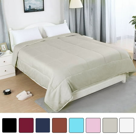 All Season Down Comforter 100 Polyester Machine Wash Light