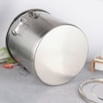 thumbnail image 3 of 12L Stainless Steel Airtight Bucket Cereal Container Rice Milk Grain Storage Bucket with Lid for Kitchen, 3 of 8