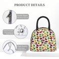 thumbnail image 4 of Haiem Colorful Fruits Printed Lunch Bag Women, Lunch Box Lunch Bag for Women, Small Leakproof Cute Lunch Tote Large Capacity Reusable Insulated Cooler Lunch Container, 4 of 6