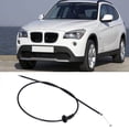 thumbnail image 1 of Hood Release Wire, 51237201904 Simple Installation Iron ABS High Durability Rugged Bonnet Release Cable  Replacement For X1 128i 135is 328i 2007-2015 For Car, 1 of 8