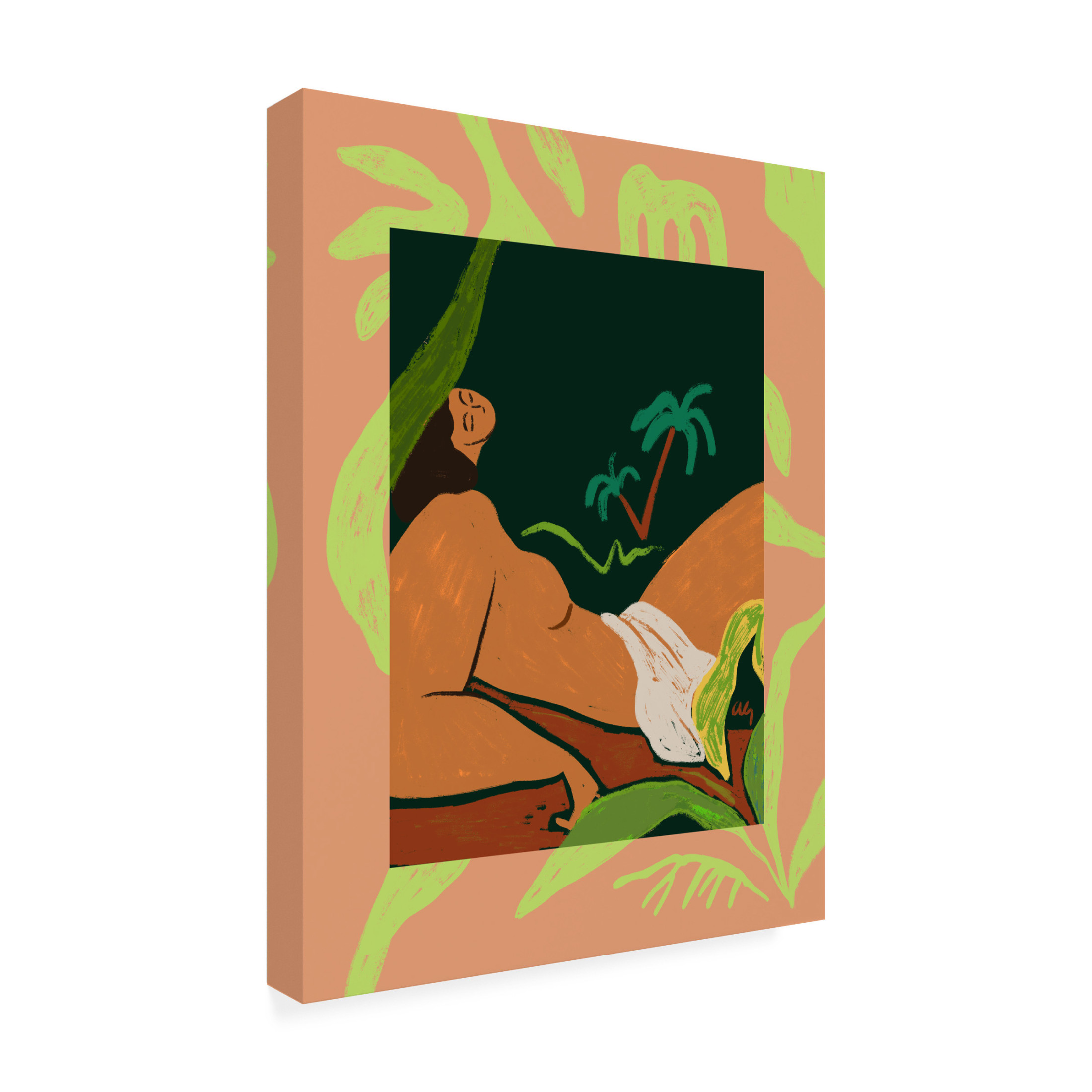 Trademark Fine Art Arty Guava  Window Canvas Wall Art