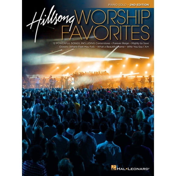 Hillsong Worship Favorites: Piano Solo Songbook, (Paperback)