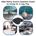 thumbnail image 7 of Anti-Slip Kayak Seat Cushion - Waterproof Thicken Gel Boat Kayak Canoe Rowing Stadium Pad for Sit in Kayak Chair Kayak Accessories Equipment Gear for Fishing Kayak, 7 of 7
