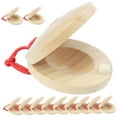 thumbnail image 4 of RENACLIPY 12 Pcs Roulettes Son Net Instruments de Percussion en Bois pour Performance, 4 of 6