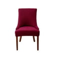 thumbnail image 3 of Checked Jacquard Armchair Cover Easy Installation Fully Protect Chair Cover for Living Room Dining Room, 3 of 4