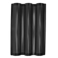 thumbnail image 4 of Pan de Pan de Pan de Pan Francés, Forma de Acero inoxidable U fácil de Limpiar El Pan de Pan Francés Diseño Perforado Negro para Baguettes para Cocina, 4 of 7