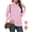 Light Pink, variant on Asklazy Women's Turtleneck Sweater Long Sleeve Cozy Warm Casual Lightweight Soft Pullover Jumper Tops,US Size,Black,M