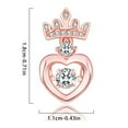 thumbnail image 4 of Xihbxyly Pendientes de Circonita Cúbica, Diseño Deslumbrante de Borla Larga, Elegante Joyería de Aleación, Perfectos para Bodas y Fiestas, Elegante Accesorio Diario, Regalo Considerado para Graduados, 4 of 7