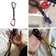 thumbnail image 3 of 22kn escalada en roca escurrimiento rápido correa de alpinismo correa de montaña 11cm rojo Sunnimix Rock Climbing Quick Draw Honda, 3 of 8