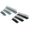 SAE and Metric Socket Rack Set (6-Piece)