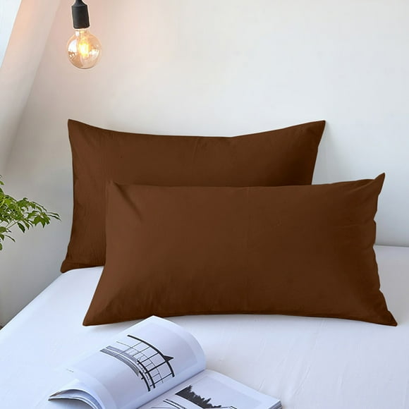 Body Pillowcase Set | Cooling Pillow Cover for Hot Sleepers | Temperature Regulating Full Length Pillow Protector | 2 Pack Breathable Polyester Pillow Case for Night Sweats and All Season Use