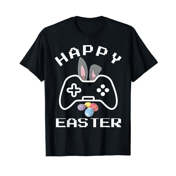 Video Game Easter Bunny Gaming Boys Easter Gamer T-Shirt