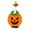 #2Halloween Goose Outfit, variant on Clearance! Halloween Goose Outfit, Witch Hat Pumpkin Costume for 23 Inch Porch Goose, Yard Garden Lawn Decor for Outdoor Holiday Display