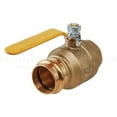 thumbnail image 3 of Midline Valve 542001VLVF-5 Premium Adapter Ball Valve, with 1 in. Press x FIP Connections, Brass (Pack of 5), 3 of 7