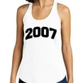 thumbnail image 2 of 2007 College Style Tank Top Fitted Racerback Women's X-Large Heather Grey, 2 of 5