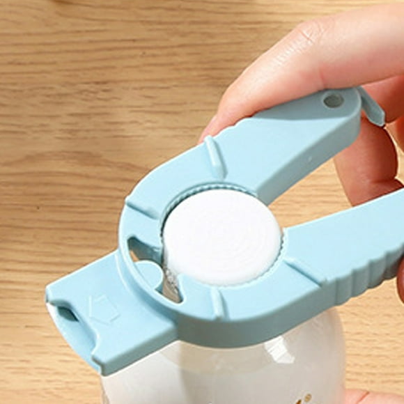 SSZMDLB Bottle Opener, Bottle Opener Plastic, Screw Cap Opener Tool, Magnetic Bottle Opener for Non Beer Caps, Ergonomic Handle Opener for Soda Water, Portable Gadget for Outdoor Travel