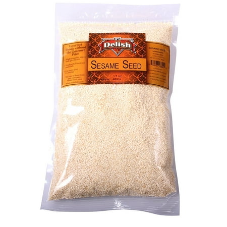 Sesame Seeds White Hulled by Its Delish, 1 lb