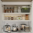 thumbnail image 7 of KULAGAGA Kitchen Island with Drop Leaf,Open Shelf,Storage Cabinet and Drawer, White, 7 of 7
