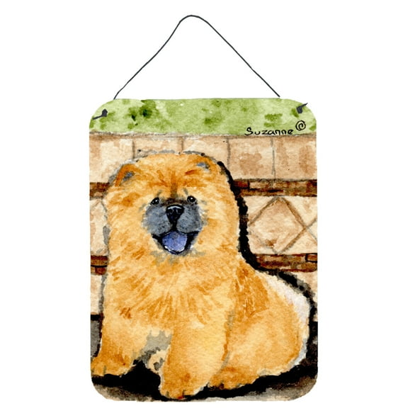 Carolines Treasures SS8875DS1216 Chow Chow Aluminium Metal Wall or Door Hanging Prints, 16" x 12", Multicolor