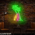thumbnail image 2 of GLOWNEON Ocean Theme Neon Light, Surf & Palm Tree LED Wall Art for Coastal Coffee and Surf Shops, 2 of 4